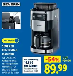 Lidl SEVERIN Filterkaffeemaschine Angebot