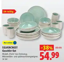 Lidl SILVERCREST Geschirr-Set Angebot