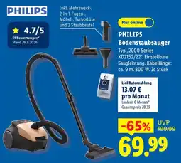 Lidl PHILIPS Bodenstaubsauger Angebot