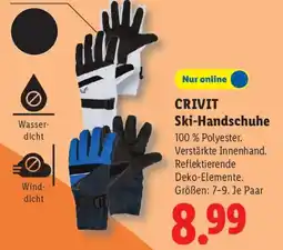 Lidl CRIVIT Ski-Handschuhe Angebot