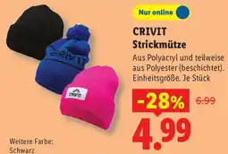Lidl CRIVIT Strickmütze Angebot