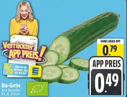 Edeka Bio-Gurke Angebot