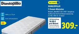 Lidl DUNLOPILLO 7-Zonen-Matratze Angebot
