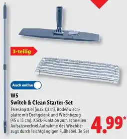 Lidl W5 Switch & Clean Starter-Set Angebot