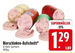 Edeka Bierschinken-Aufschnitt Angebot