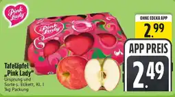 Edeka Tafeläpfel "Pink Lady" Angebot