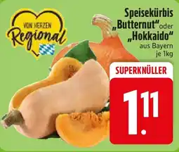 Edeka Speisekürbis "Butternut" oder "Hokkaido" Angebot