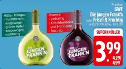 Edeka Franken GWF Die jungen Frank'n oder Frisch & Fruchtig Angebot