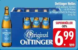 Edeka Oettinger Helles Angebot