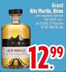 Edeka Grassl Alte Marille, Birne Angebot