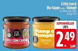 Edeka Little Lunch Bio-Suppe oder -Eintopf Angebot