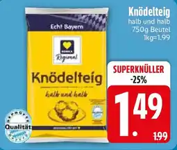 Edeka Knödelteig halb und halb Angebot