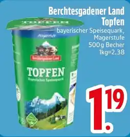 Edeka Berchtesgadener Land Topfen Angebot