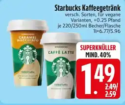 Edeka Starbucks Kaffeegetränk Angebot