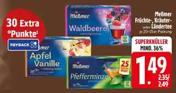 Edeka Meẞmer Früchte-, Kräuter- oder Ländertee Angebot