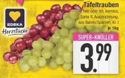 E-Center EDEKA Tafeltrauben Angebot