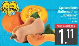 E-Center Speisekürbis "Butternut" oder "Hokkaido" Angebot
