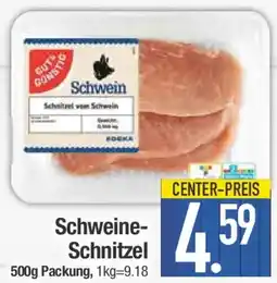 E-Center GUT & GUNSTIG Schweine-Schnitzel Angebot