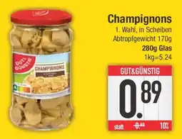 E-Center GUT & GÜNSTIG Champignons Angebot
