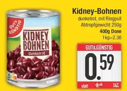 E-Center GUT & GÜNSTIG Kidney-Bohnen Angebot