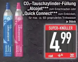 E-Center CO2-Tauschzylinder-Füllung Alcojet Quick Connect Angebot