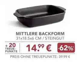 E-Center Mittlere backform Angebot