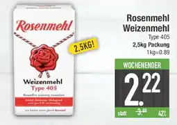 E-Center Rosenmehl Weizenmehl Angebot