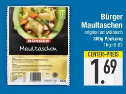 E-Center Bürger Maultaschen Angebot