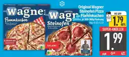E-Center Original Wagner Steinofen Pizza oder Flammkuchen Angebot