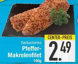 E-Center Geräuchertes Pfeffer-Makrelenfilet Angebot