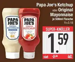 E-Center Papa Joe's Ketchup oder Original Mayonnaise Angebot