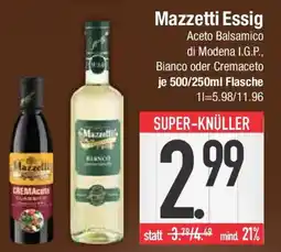 E-Center Mazzetti Essig Angebot