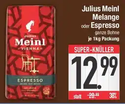 E-Center Julius Meinl Melange oder Espresso Angebot