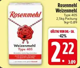 Edeka Rosenmehl Weizenmehl Angebot