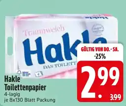 Edeka Hakle Toilettenpapier Angebot