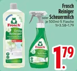 Edeka Frosch Reiniger oder Scheuermilch Angebot