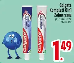 Edeka Colgate Komplett 8in1 Zahncreme Angebot