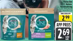 Edeka Purina One Katzen oder Hundenahrung Angebot