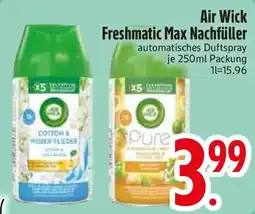 Edeka Air Wick Freshmatic Max Nachfüller Angebot