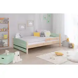 Netto Marken-Discount TiCAA Einzelbett „Mello“, Kinderbett, Jugendbett, Schlafzimmer, Kinderzimmer Angebot