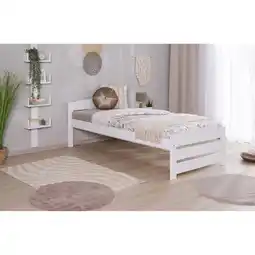 Netto Marken-Discount TiCAA Stauraumbett Seniorenbett „Loni“, Funktionsbett Angebot