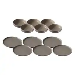Netto Marken-Discount Ritzenhoff & Breker Teller und Schalenset Jasper 12er Set Angebot