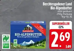Edeka Berchtesgadener Land Bio-Alpenbutter Angebot