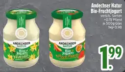 Edeka Andechser Natur Bio-Fruchtjogurt Angebot