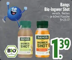 Edeka Bangs Bio-Ingwer Shot Angebot