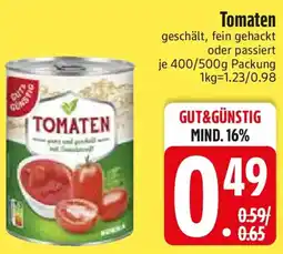 Edeka GUT&GÜNSTIG Tomaten Angebot