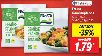 Lidl Frosta Gemüsepfanne 480g Angebot