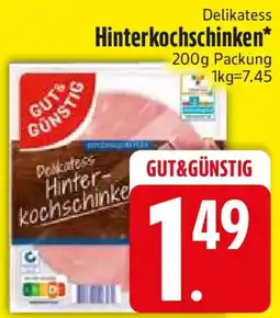 Edeka GUT & GÜNSTIG Hinterkochschinken Angebot