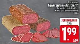 Edeka Stockmeyer Gewürzsalami-Aufschnitt Angebot