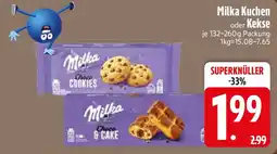 Edeka Milka Kuchen oder Kekse Angebot